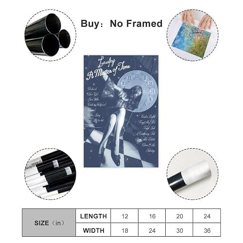 SMART COLOR Laufey (1) Canvas Poster Wall Art Decor Print Picture Paintings for Living Room Bedroom Decoration 12x18inch(30x45cm) thumbnail 2
