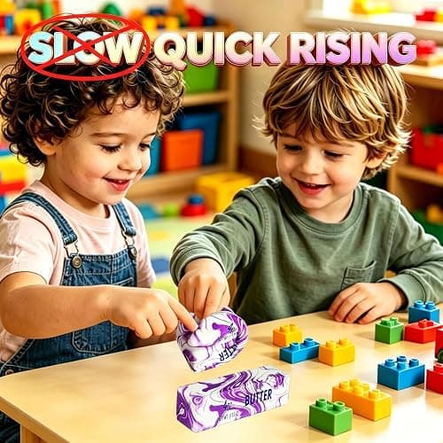 Butter Squishy, Squishy Butter, Squeeze Toys, Realistic Butter Stick Soft Squeeze Toys (Butter-2PCS) thumbnail 2