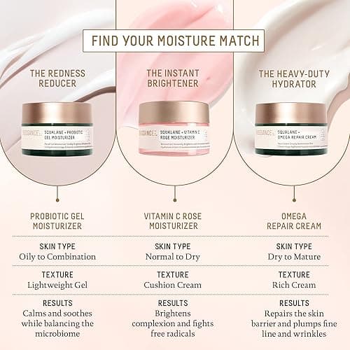 BIOSSANCE Squalane + Vitamin C Rose Face Moisturizer – Antioxidant-Rich Day/Night Face Lotion – Hydrates and Smooths Fine Lines – Even Skin Tone & Reduce Discoloration – For Radiant Skin, 1.69 Fl Oz thumbnail 10