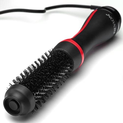 REVLON One-Step Root Booster Round Blow Dryer Brush and Hair Styler - Revive Styles, Boost Roots, and Add Volume to hair with this Hot Air Brush, 1 ½ inch Barrel (Black) thumbnail 5