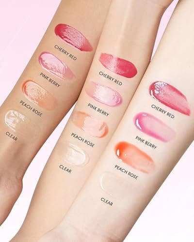 SKINTIFIC Hydrating Brightening Lip Serum, Smooth Tinted Lip Stain, Plumping Lip Gloss with Polypeptide Squalane, Moisturizing Balms, Brighten Dark Lips, Korean Beauty Makeup (04 Pink Berry) thumbnail 6
