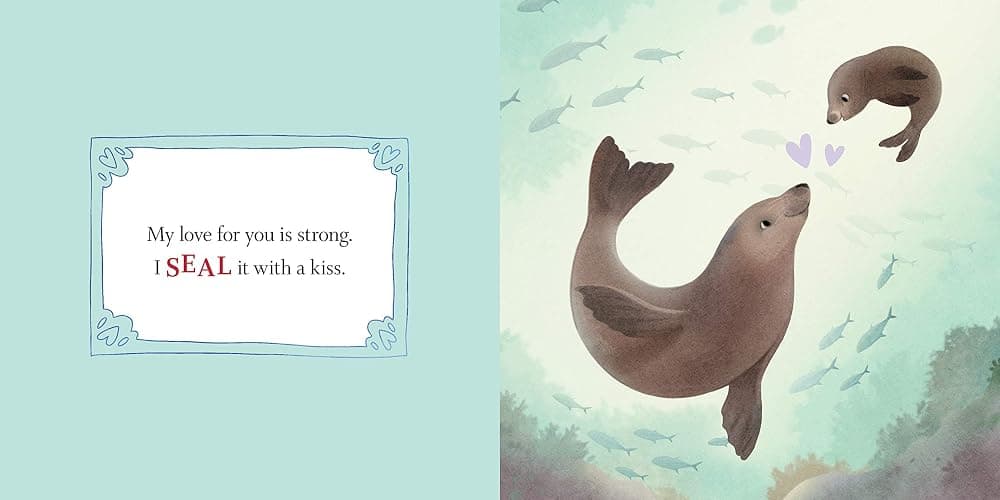 I Love You Like No Otter: A Funny and Sweet Animal Board Book for Babies and Toddlers this Christmas (Punderland) thumbnail 3
