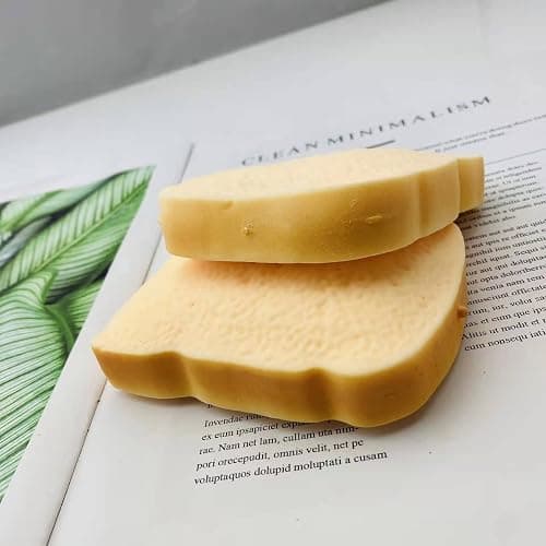 Toast Sliced Bread Stress Toy, Bread Shape Squishes, Sensory Fidget Toy, Stress Relief for Kids & Adults, Tricky Funny Squeeze, Gift for Easter, Christmas and Birthday thumbnail 2