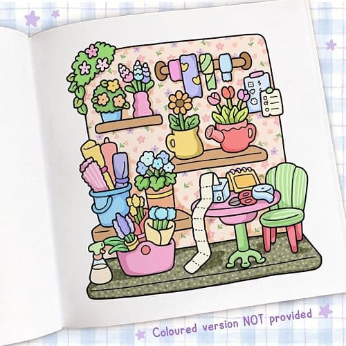 Cozy Corner: A Calm and Comforting Colouring Book (Coco Wyo) thumbnail 4