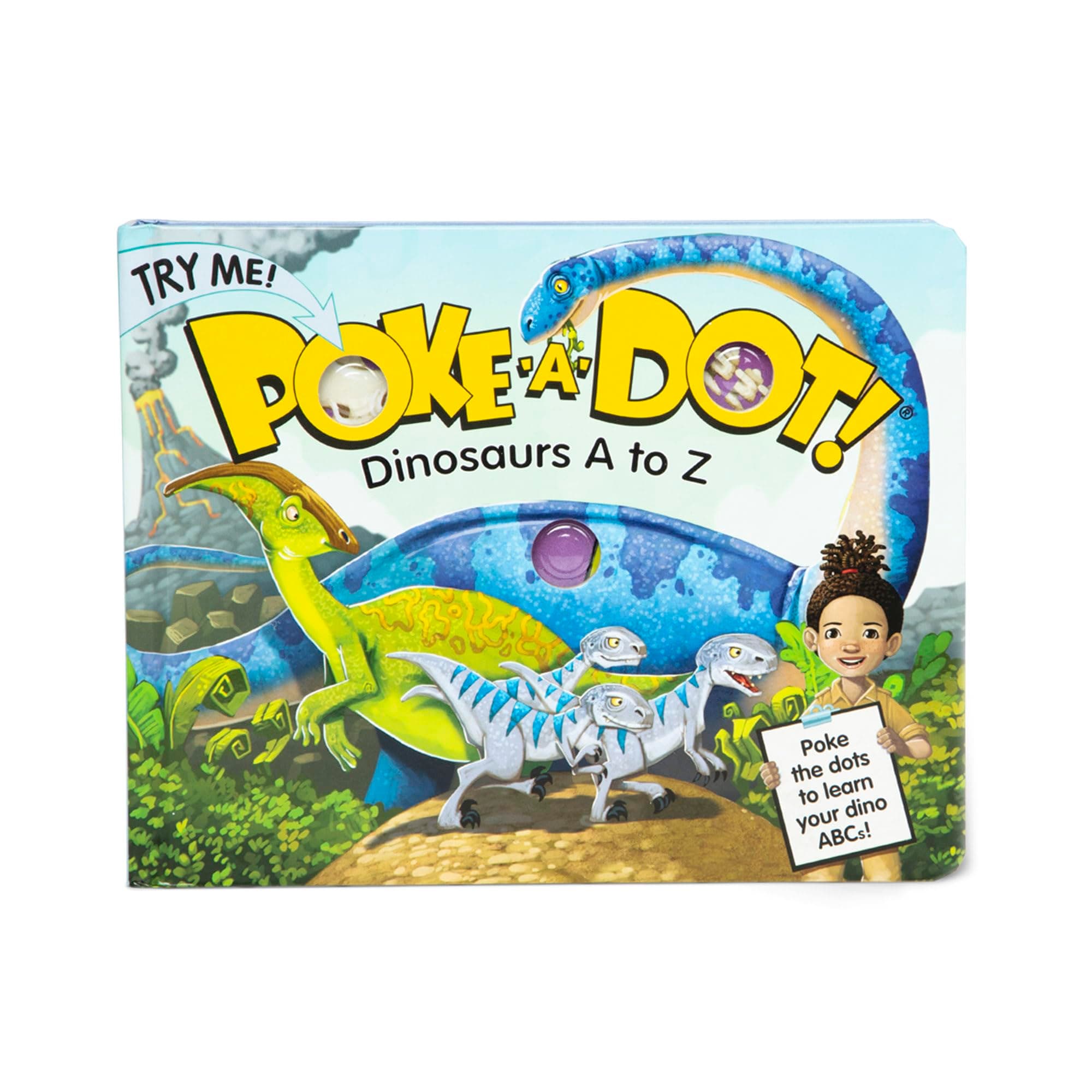 Melissa & Doug 31347 Poke a Dot Dinosaurs