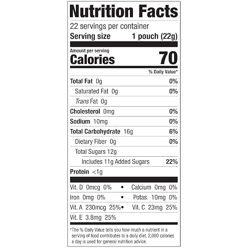 Funables Fruit Snacks, Strawberry Fruit Flavored Snacks, 0.8 Ounce Pouches (22 Count) thumbnail 2