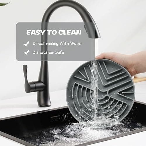 Zonopy Slow Feeder Dog Bowl for Medium & Small Pets, Anti Choking Puzzle Dog Food Bowl with Non-Slip Base, Interactive Pet Slow Eating, Silicone Feeder for Puppies & Cats thumbnail 6