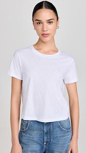 Madewell Women's Slub Boxy-Crop Tee thumbnail 2