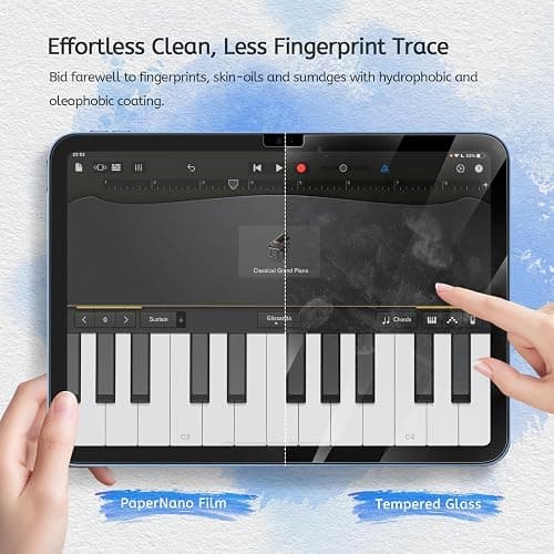 MOBDIK 2 Pack Paperfeel Screen Protector Compatible with iPad A16 11th / 10th Generation (2025/2022) & iPad Air 11 M3 2025 / M2 2024, Crafted for Natural Writing, Less Reflection, Easy Installation thumbnail 7