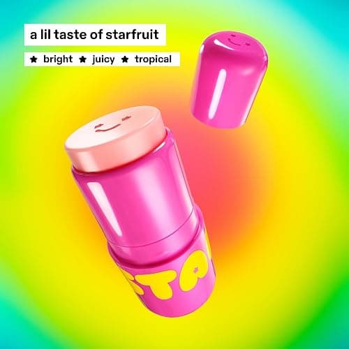 Starface Star Balm Starfruit, Hydrating Lip Moisturizer with Shea Butter, Cocoa Butter, and Coconut Oil, Juicy Starfruit Flavor, (0.15 oz) thumbnail 6