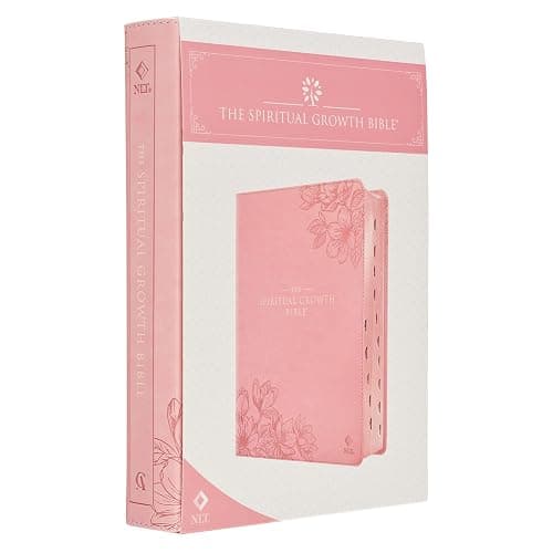 The Spiritual Growth Bible, Study Bible, NLT - New Living Translation Holy Bible, Faux Leather, Coral Vines (NLT Spiritual Growth Editions) thumbnail 16