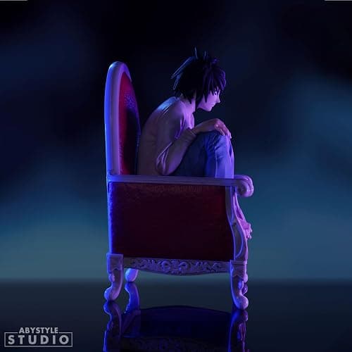 ABYSTYLE Studio Death Note Detective L SFC Collectible PVC Figure 5.5" Tall Statue Anime Manga Figurine Home Room Office Décor Gift thumbnail 8