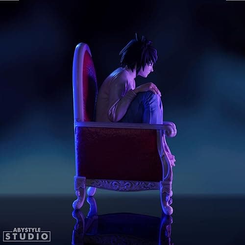 ABYSTYLE Studio Death Note Detective L SFC Collectible PVC Figure 5.5" Tall Statue Anime Manga Figurine Home Room Office Décor Gift thumbnail 8