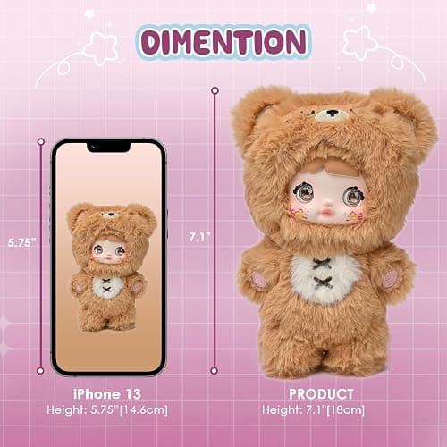 Blind Box Loveliness Never Ends Serie - 3 Expressions Adorable Toys for Collectors - 7.1IN Doll with Unique Designs, 1PCS(1 of 7 Possible Styles) thumbnail 3