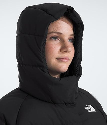 THE NORTH FACE Girls' North Down Hooded Jacket | Water Repellent, 600 Fill Recycled Waterfowl Down, & Insulated Hood thumbnail 3