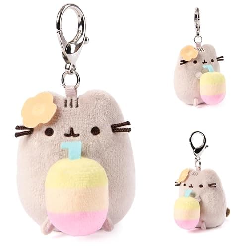 GUND Pusheen Tropical Vacation 3-Inch Surprise Plush (UNbox 1 of 8 Styles) | Blind Bag Mystery Unboxing Inspires Fun Beach Roleplay Adventures; Includes One Random 3.5-Inch Stuffed Keychain Bag Charm thumbnail 5