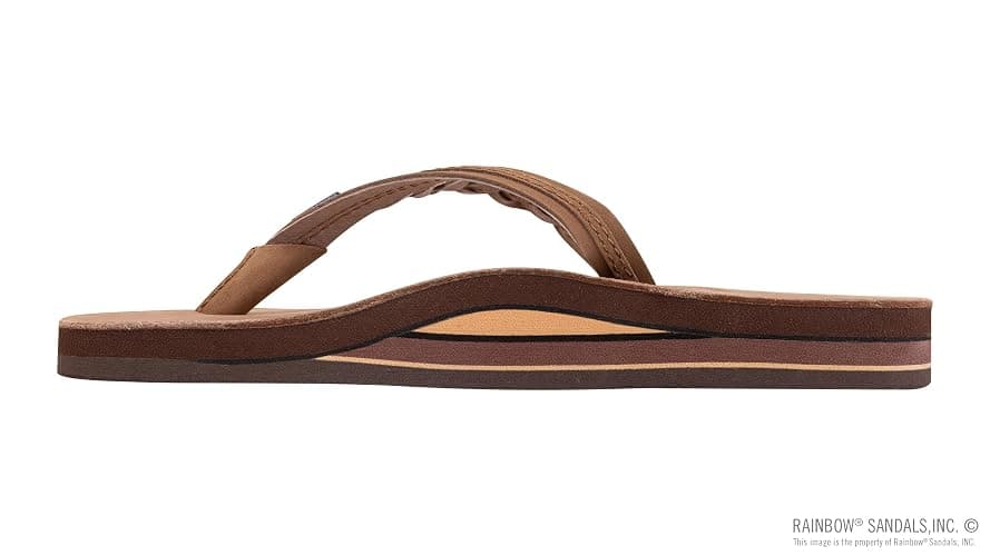 Rainbow Sandals Women’s Double Layer Flirty Braidy Premier Leather w/Single Braided Strap thumbnail 2