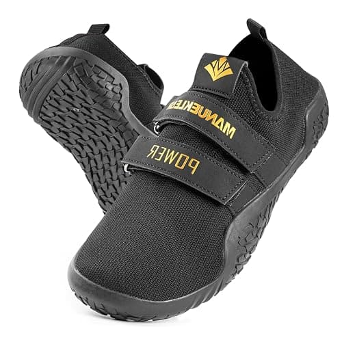 MANUEKLEAR Deadlift Shoes - Weight Lifting Shoes for Men Women - Weightlifting Squat Shoes Fitness Cross-Trainer Barefoot Gym Training Sneakers - Image 1