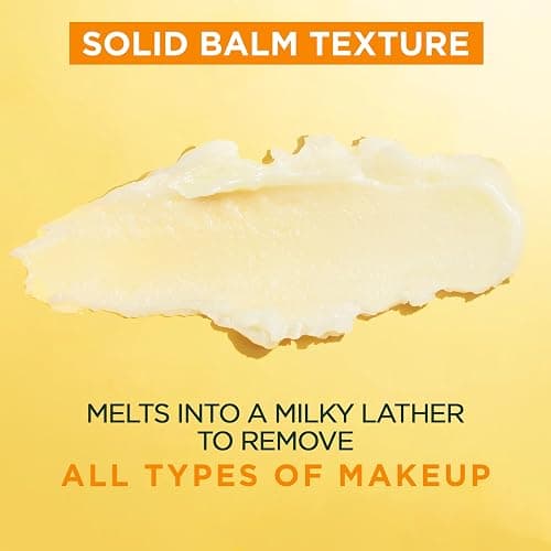 Garnier Erase It All Makeup Cleansing Balm with Vitamin C, Brightening Facial Cleanser and Makeup Remover, 4.2 Oz thumbnail 3