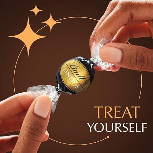 Lindt LINDOR 70% Extra Dark Chocolate Truffles, Dark Chocolate Candy with Smooth, Melting Truffle Center, Great for Gift Giving, 5.1 oz. Bag (6 Pack) thumbnail 6