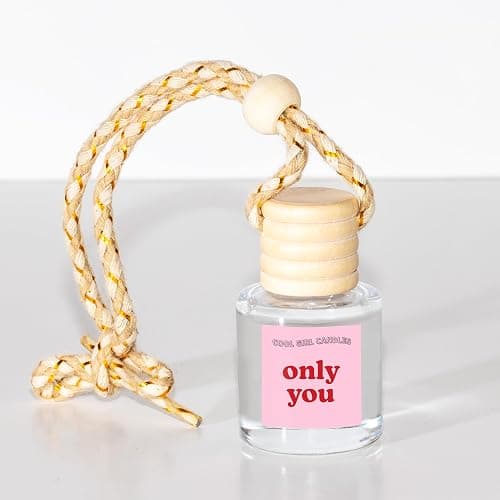 Cool Girl Candles COOLGIRLCANDLES Only You Car Hanging Fragrance Oil Diffuser Car Air Freshener for Essential Oils, Long Lasting Automobile Diffuser Bottle thumbnail 2