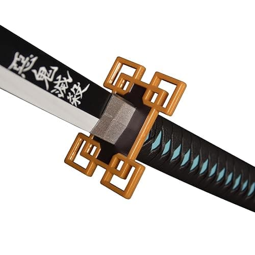 SV Anime Demon Slayer Sword Katana 41 Inch Decorative Collectible Gift Cosplay Sword，Various Styles Available thumbnail 4