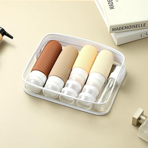 Mrsdry 16 Pack Travel Bottles Set, TSA Approved Leak Proof Silicone Squeezable Containers for Toiletries, Refillable Travel Accessories for Conditioner, Shampoo, Lotion & Body Wash Accessories thumbnail 8