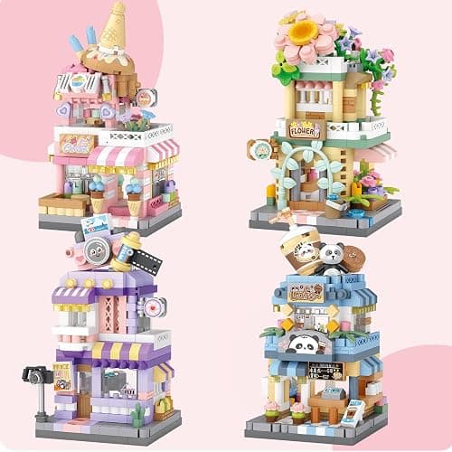 4-pack meiest mini city shop set - Image 1