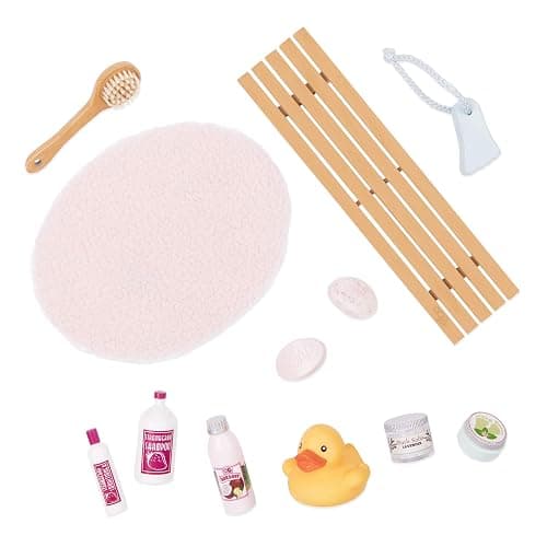 Our Generation by Battat- Bath & Bubbles Deluxe Set for 18" Dolls- Toy, Doll & Accessories for 18" Dolls- Ages 3 Years & Up thumbnail 4