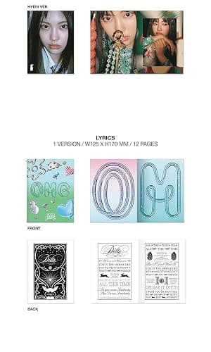 NEWJEANS OMG 1st Winter Single Album ( MESSAGE CARD Ver. - Random ) K-POP SEALED thumbnail 7