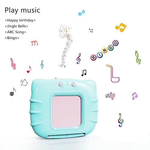 Lapare Audible Educational Toy with Music for Toddlers Age 1 2 3 4 5, 252 Sight Words Flash Cards Kindergarten Toy for Girls to Learn Alphabet Number Color Shapes and More thumbnail 6