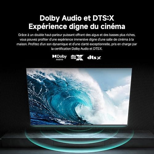 XIAOMI TV F 65, 165 cm (65 Pouces), 4K UHD, Smart TV, Fire TV, Contrôle Vocal Alexa, HDR10, MEMC, Mode Game Boost 120Hz, 2Go+32Go, Compatible avec AirPlay thumbnail 9