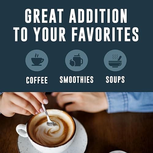 Bone Broth Powder - Grass Fed Bone Broth Powder with Protein [21g per serving] and Collagen [16g per serving]. Keto, Paleo, Dairy Free, Non-GMO thumbnail 8