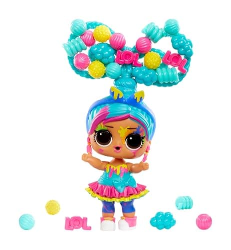 L.O.L. Surprise! LOL Surprise Hair Beads Tots with 60+ Hair Beads, Collectible Doll, DIY Hairstyles, Hair Beads Doll - Great Gift for Girls Age 3+ thumbnail 6