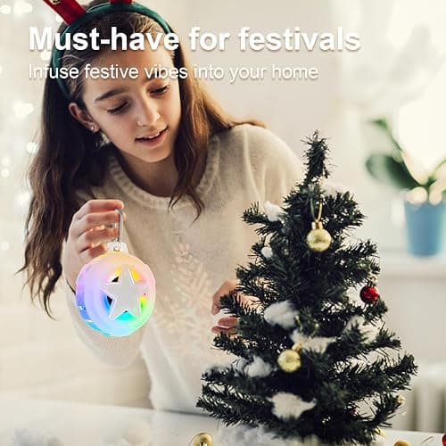 EBODA Bluetooth Shower Speaker, IP67 Waterproof Portable Speakers, Floating, TF Card, Small Outdoor Speaker with LED Light, True Wireless Stereo for Bike, Beach, Paddle Board, Kayak, Pool, Gifts thumbnail 7