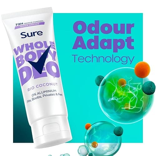 Sure Rio Coconut Whole Body Deodorant women's deodorant cream with a fresh & tropical fragrance for 72-hour odour control 75 ml thumbnail 6