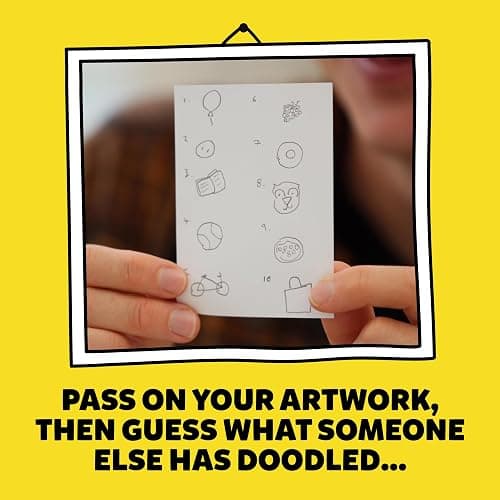 Six Second Scribbles: The frantically fast and fantastically fun drawing game | A family friendly party game for children, teens and adults (Six Second Scribbles) thumbnail 5