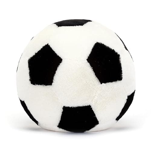 Jellycat Amuseables Soccer Ball Stuffed Toy, 12 inches - Soccer Ball Plush Gift for Sports Fans thumbnail 4