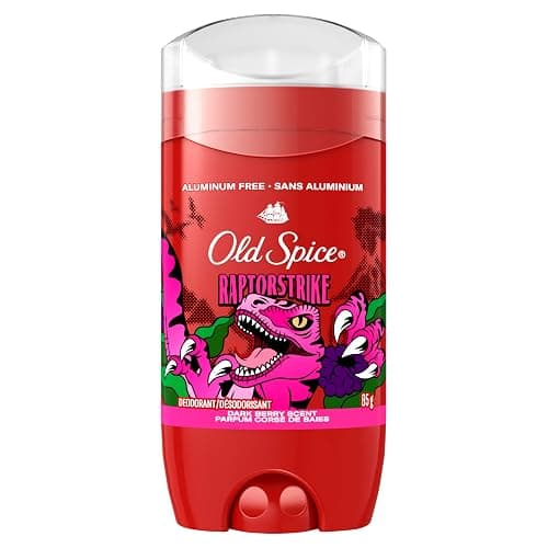 Old Spice Aluminum Free Deodorant for Men, 24/7 Freshness, Long Lasting Protection Legendary Fragrance, Raptorstrike, Dark Berry Scent, 85g - Image 1