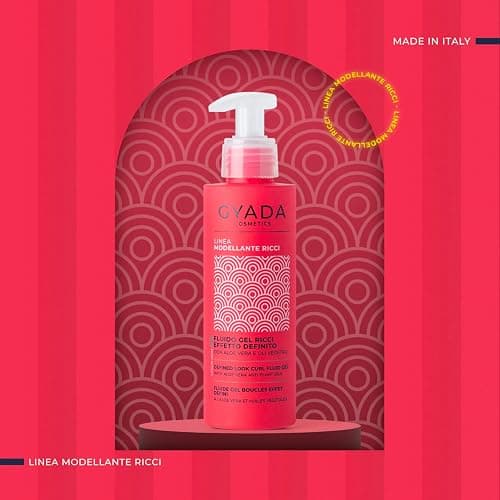GYADA COSMETICS, Fluido Gel Modellante per Capelli Ricci e Mossi, Effetto Definito, 98% Ingredienti Naturali, ad Azione Disciplinante e Anticrespo, Con Aloe Vera e Oli di Argan, Cocco e Lino, 150 ml thumbnail 10