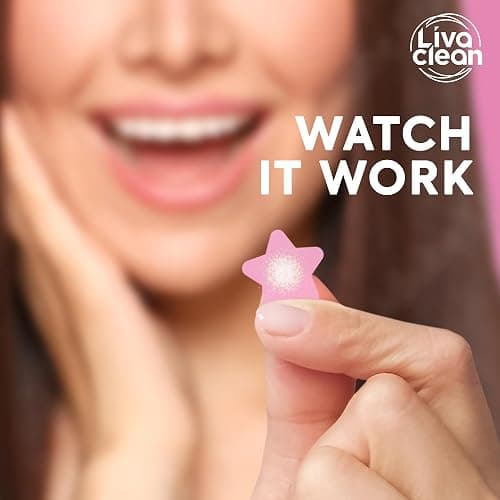 LivaClean Star Blemish Patches (240CT) - Salicylic Acid & Tea Tree Oil, Clear & Pink Pimple Patch Cute, Acne Star, Cute Pimple Skincare, Patches for Face, Blemish Patch thumbnail 6