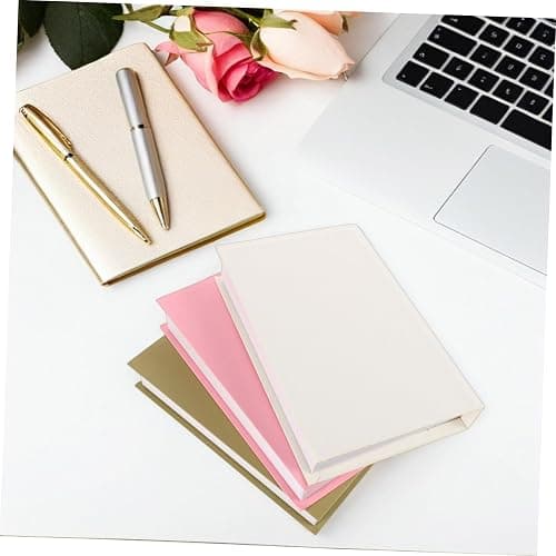 Vaguelly 3pcs Decorative Fake Books for Faux Book Props Pink Beige Green for Bookshelf Office and Model Room thumbnail 6
