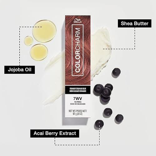 COLORCHARM Permanent Cream Hair Dye | Darkest Brown, Black Hair Colors | Intense Natural, Cool Espresso Shades | 100% Gray Coverage | Vegan, Free of Phthalates & Parabens | 2 oz. thumbnail 7