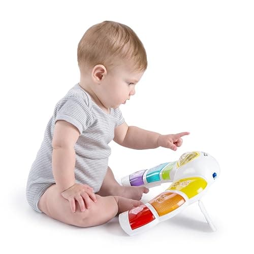 Baby Einstein Glow & Discover Light Bar Musical Toy, Activity Station, Sitting Up and Tummy Time Toy, Color and Animal Learning Toy, Infant Ages 3 Months+ thumbnail 9