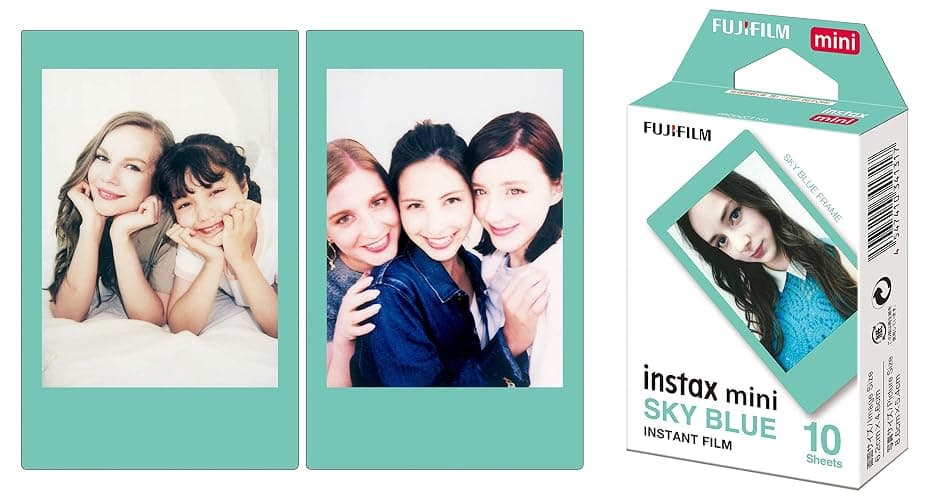 Fujifilm Instax Mini Sky Blue Film - 10 Exposures thumbnail 6
