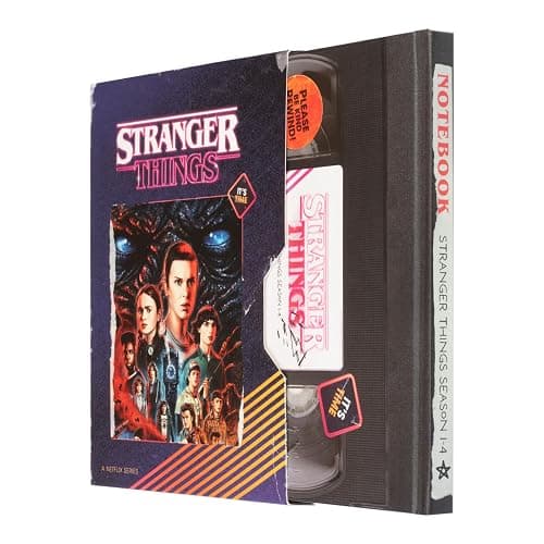 Notebook Journal Stranger Things Official | Hardcover Journaling Notebooks | A5 Notebook | Cute Notebooks | 192 Dotted Pages - Image 1