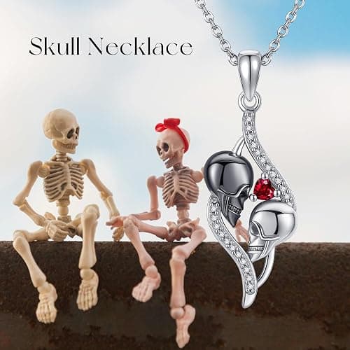 MONGAS Comedy and Tragedy Masks/Spoon/Raccoon/Skull/Firefly/Mushroom/Mom/Phantom of The Opera/Fish Necklace Sterling Silver Mustard Seed Jewelry for Women thumbnail 6