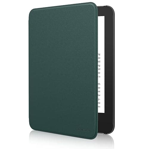 MoKo Case for 6" Amazon Kindle Basic 11th Gen 2024/2022, Midnight Green | Lightweight Shell Cover, Auto Wake/Sleep, Slim, Waterproof, for Amazon Kindle Basic 11th gen - Image 1