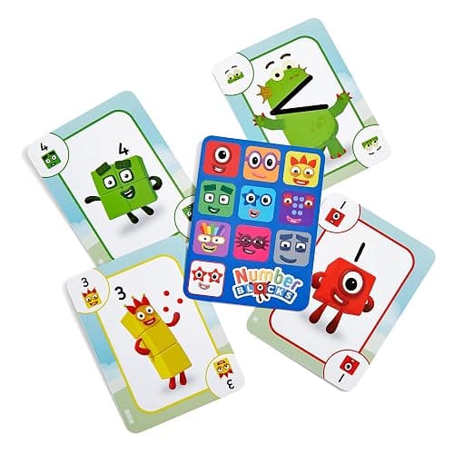hand2mind Numberblocks Playing Cards, Travel Card Games for Kids, Counting Toys, Kindergarten Math Manipulatives, Preschool Learning Activities, Indoor Recess Games for Classroom, Kids Birthday Gift thumbnail 9