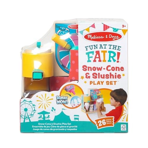 Melissa & Doug Fun at The Fair! Wooden Snow-Cone and Slushie Play Food Set - FSC Certified thumbnail 3